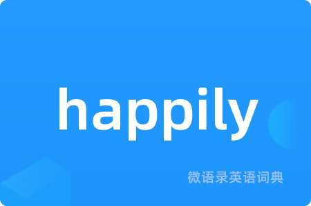 happily